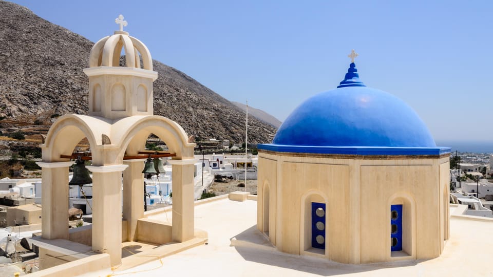 Santorini Cultural Villages and Akrotiri Ruins Private Tour - Walking, clothing, and fitness