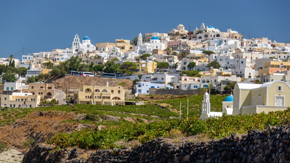 Santorini: Culture & Highlight Tour with Wine Tasting - What the $183 price means
