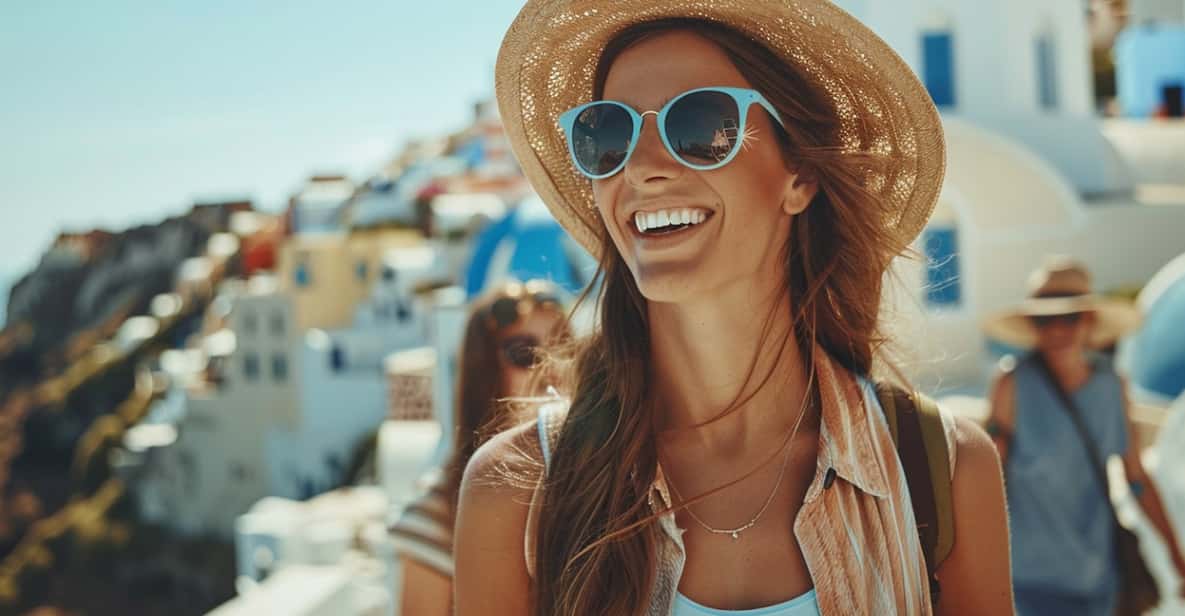 Santorini: Culture & Highlight Tour with Wine Tasting - Walking through Akrotiri, the Pompeii of the Aegean