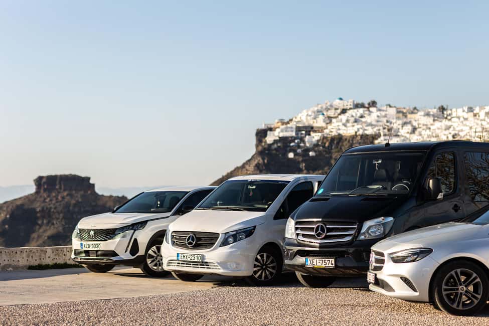 Santorini: Customizable Private Tour with a local Guide - Choosing three, five, or eight hours