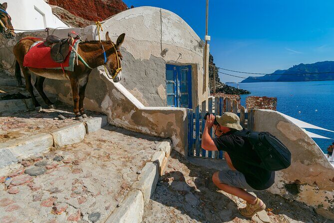 Santorini Delight: Mini-Group Tour for Cruise Passengers - Blue-domed church viewpoint: 45 minutes of high-altitude photos