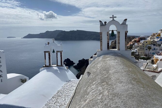 Santorini Discovery Private Custom Tour - Prophet Elias offers the island from above
