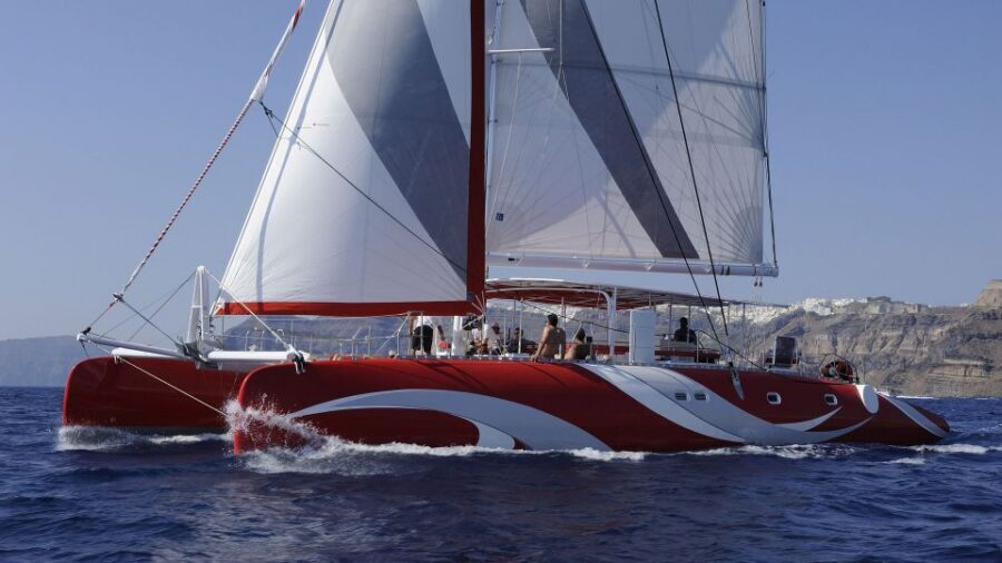 Santorini: Dream Catcher 5-hour Sailing Trip in the Caldera - Sailing From Vlihada Marina: The Caldera Route in Plain English