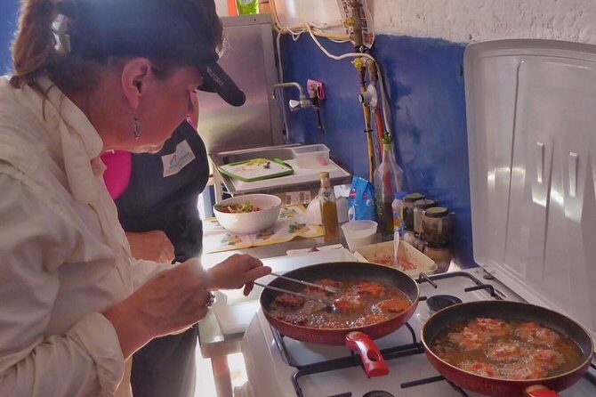 Santorini Family Farm Food & Wine Tour with Cooking Class - The cave farm cooking class: hands-on Santorini, not a demo