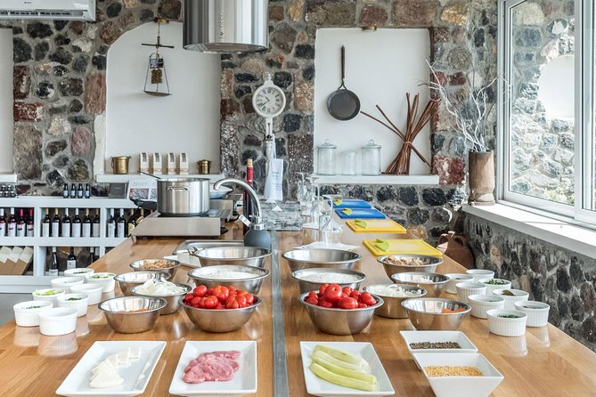 Santorini Farm-to-Table Cooking Class with a Local Chef, Christos - A menu that goes beyond gyros and tzatziki