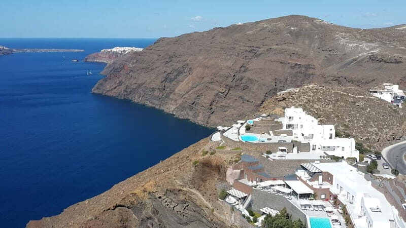 Santorini: Fira to Oia Caldera Hike with Guide - How hard is it? Fitness, footing, and heat check