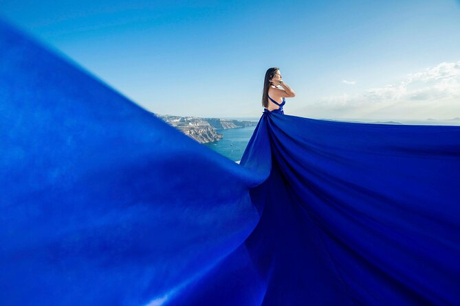 Santorini Flying Dress Photoshoot - Who will get the most from this experience?
