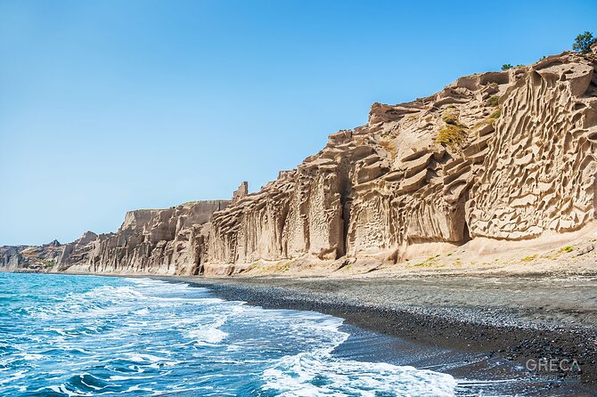 Santorini Full-Day Private Experience Wine Tasting Included - Red Beach and the island’s volcanic colors