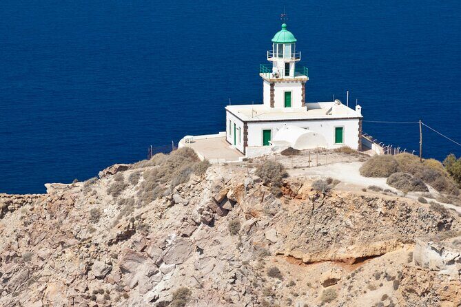 Santorini: Full Island Tour & Sunset with Local Guide & Pick-up - Profitis Ilias Monastery: Hilltop Views from 700 Meters Above