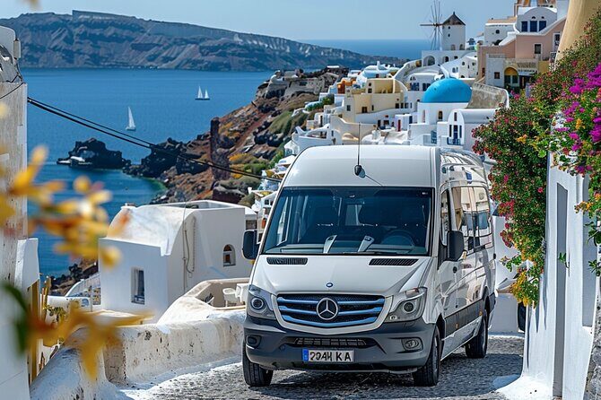 Santorini: Full Island Tour & Sunset with Local Guide & Pick-up - Three Bells of Fira: Iconic Caldera Photos Without the Long Line Feeling