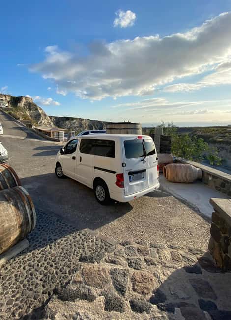 Santorini Fun Wine tour-Visit 2 Wineries-transfers included - What you actually taste