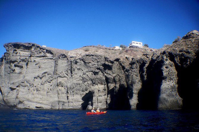 Santorini Guided Sea Kayaking with Light Lunch and Pick-up Option - Price and Value at Around $145: What You’re Really Paying For
