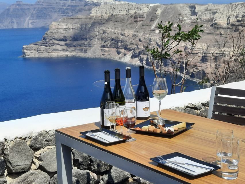 Santorini: Guided Wineries Private Tour with Wine Tastings - Stop 1: Art Space Wine Museum in Volcanic Rock (With a 4-Wine Welcome)