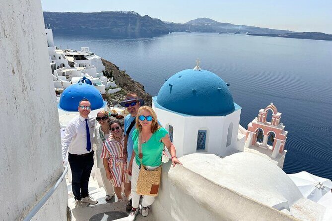 Santorini: Half-Day Island Sightseeing Tour - Perivolos Black Beach: swim time with volcanic sand