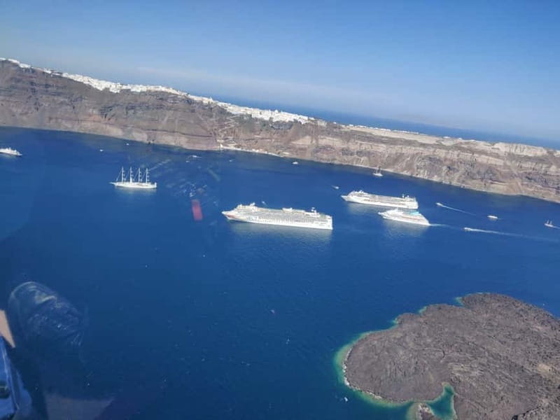 Santorini: Helicopter Sightseeing Flight Over Caldera - Key points before you book