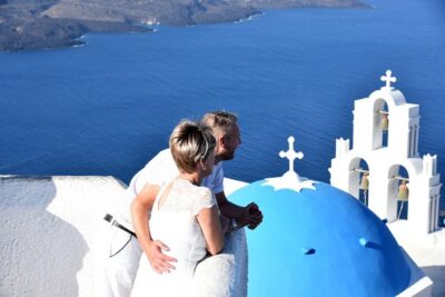 Santorini Highlight Private Tour 4 hours - Oia Main Street and the blue domes