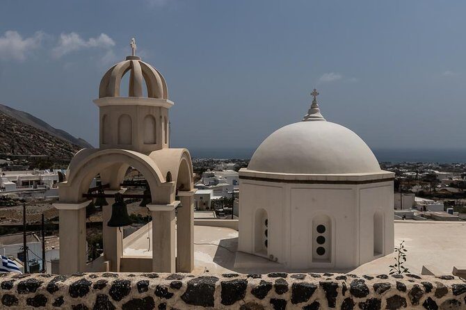 Santorini Highlights and Venetian Castles Small-Group Day Tour - Pyrgos Venetian Castles: The Hilltop View That Shows You the Island’s Shape