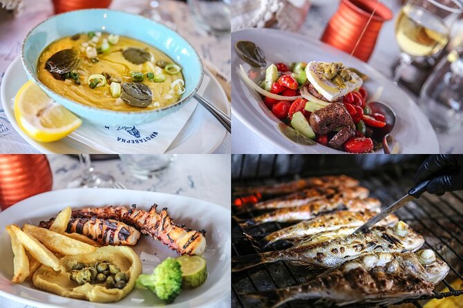 Santorini Highlights Small-Group Tour with Authentic Greek Lunch - Key points at a glance