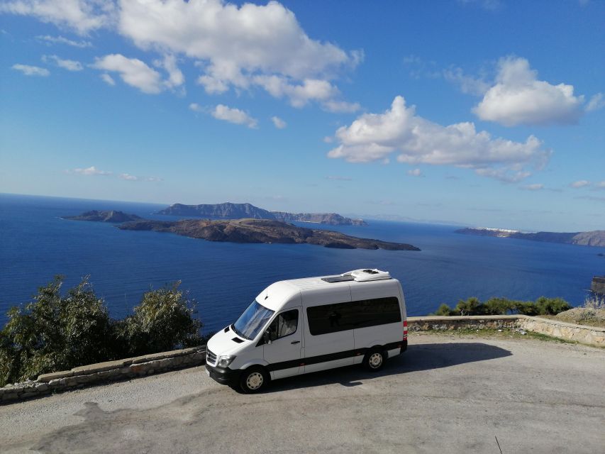 Santorini highlights tour - Prophet Elias at 567 meters
