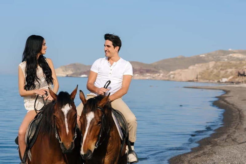 Santorini: Horseback Riding on the Black Sandy Eros Beach - Key things I’d circle in your planning