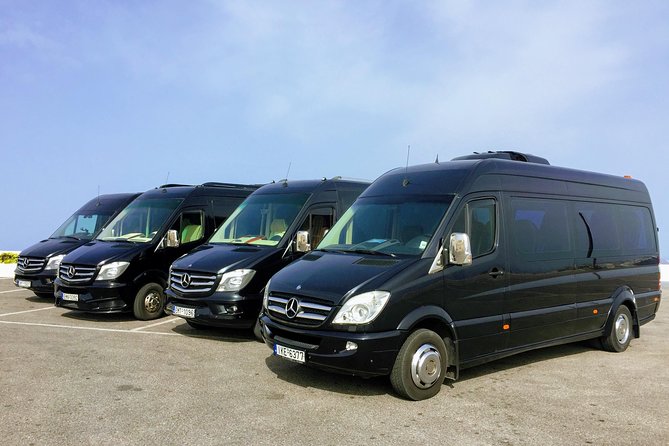 Santorini Hotel-Villas Transport & Transfer Services - From JTR Airport to your hotel or villa