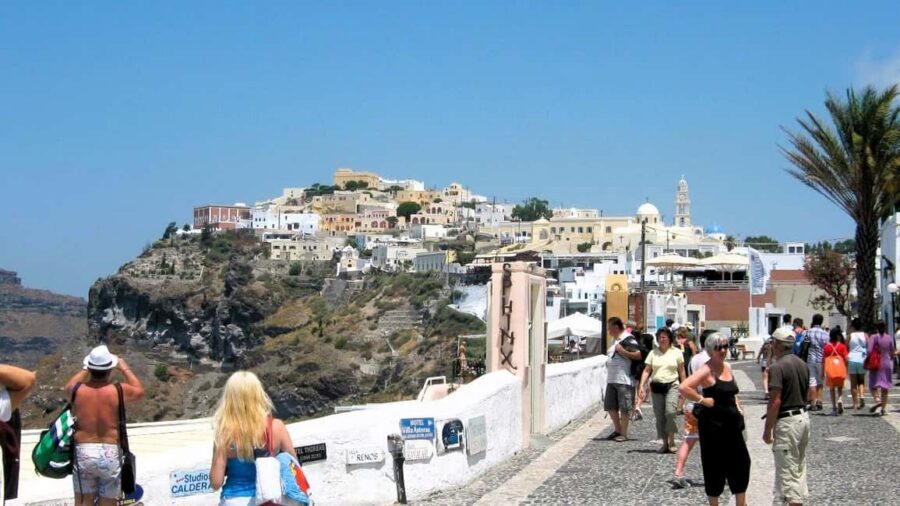 Santorini Island Tour for Cruise Travelers - Small Group - Fira Orientation on Foot: Quick Views, Then You’re Gone
