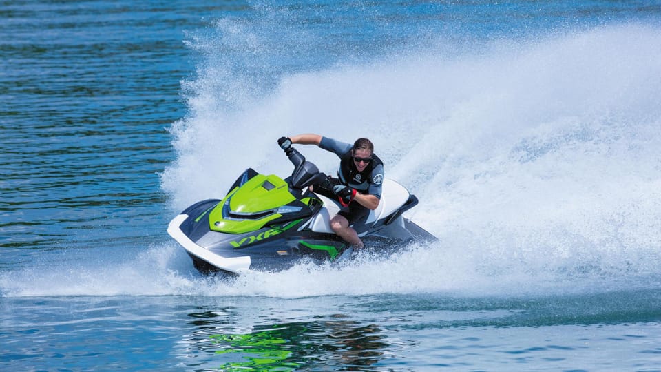 Santorini:Jet Ski Rental Perissa,Perivolos,St. George - What the 30-minute session feels like