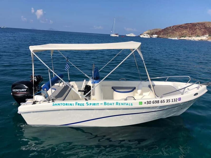Santorini: License-Free Boat Rental with Ice, Water, & Fruit - Why This License-Free Santorini Boat Day Feels Different