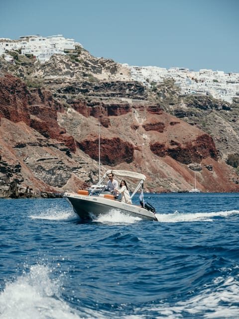 Santorini: License Free, Luxurious Small Boat Rental - Price and Value: $282 for Up to 5 People (How to Think About It)