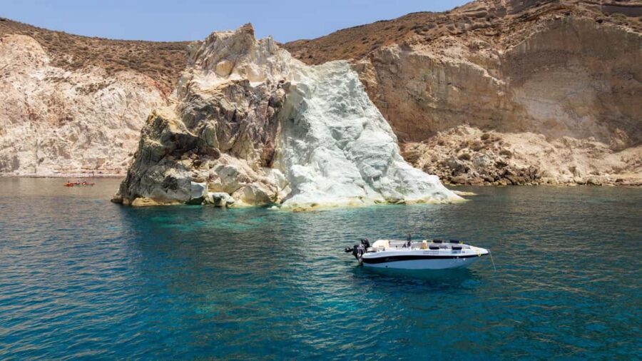 Santorini: License-Free Motor Boat Full or Half-Day Rental - The Volcano Area: Scenic Cruising With Big View Potential