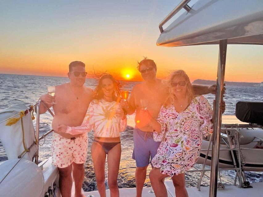 Santorini: Luxury Caldera Cruise with Full Greek Meal - Key points you’ll care about