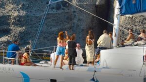 Santorini: Luxury Caldera Cruise with Full Greek Meal - Price and value: where your $176 goes