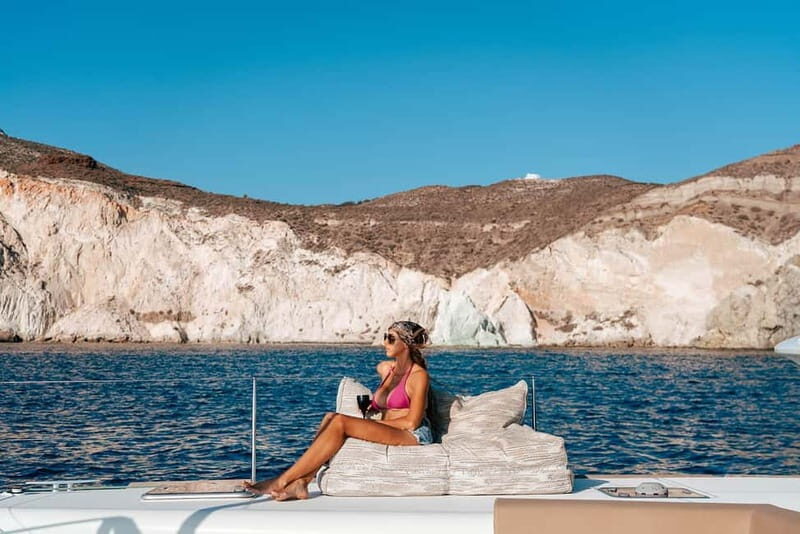 Santorini: Luxury Catamaran Cruise with Lunch, BBQ & Drinks - Key Highlights Worth Getting Excited About