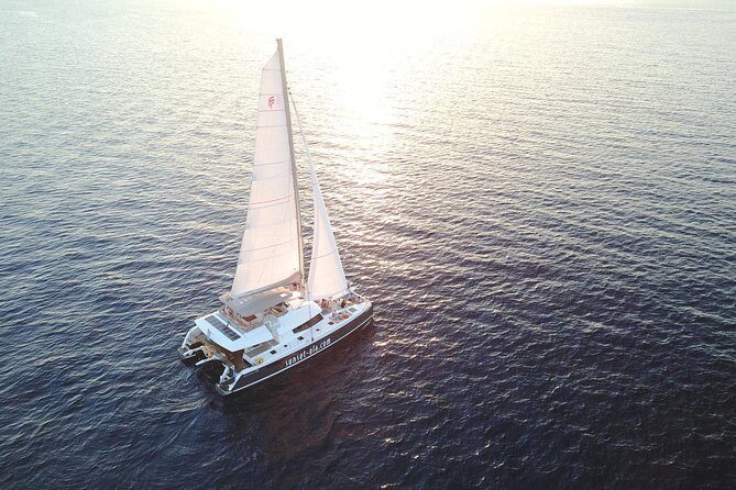 Santorini Luxury Catamaran Day Cruise with BBQ,drinks,transfer - Drinks and BBQ: where this cruise feels like value, not just a tour
