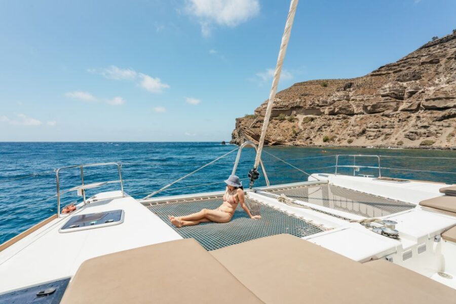 Santorini: Luxury Catamaran Day Trip with Meal and Open Bar - Why This Santorini Catamaran Feels Worth It