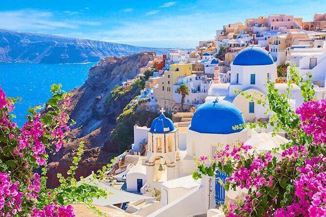 Santorini Luxury Private Island Tours by Golden Memories Tours - The Oia Stop: Blue Domes, White Streets, and Smart Photo Timing