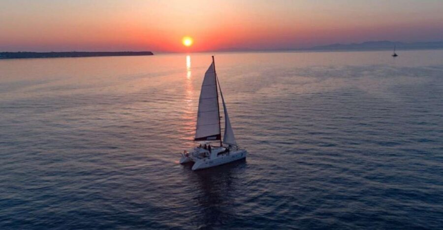 Santorini: Luxury Sunset Cruise with Dinner & Open Bar - Ammoudi to Thirassia: Where the Cruise Momentum Starts