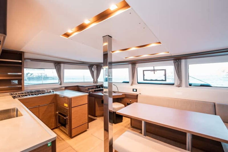 Santorini: Majestic Catamaran Cruise with Meal and Drinks - Lunch and BBQ onboard: what makes the meal feel worth it