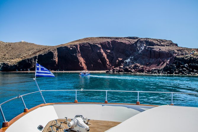 Santorini: Motor Yacht Private Cruise with 5-Course Meal - A five-course meal, drinks, and the social side of the trip
