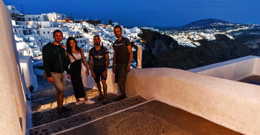 Santorini: Night Hike, Wine Tasting, and Greek Dinner - The Night Hike That Actually Makes Sense