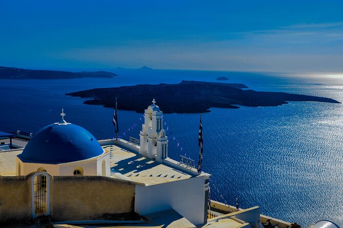 Santorini Odyssey: Exclusive 5-Hour Private Tour - Perissa finishes with black sand and optional swimming