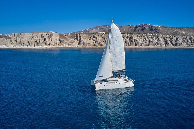 Santorini Oia: Caldera Private Day Cruise with BBQ & Drinks - Stop 3: Nea Kameni Long Swim, Snorkeling, and Real Lunch Time