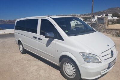 Santorini one way transfer from/to the Airport or Port - Why a Santorini transfer can be worth the cost