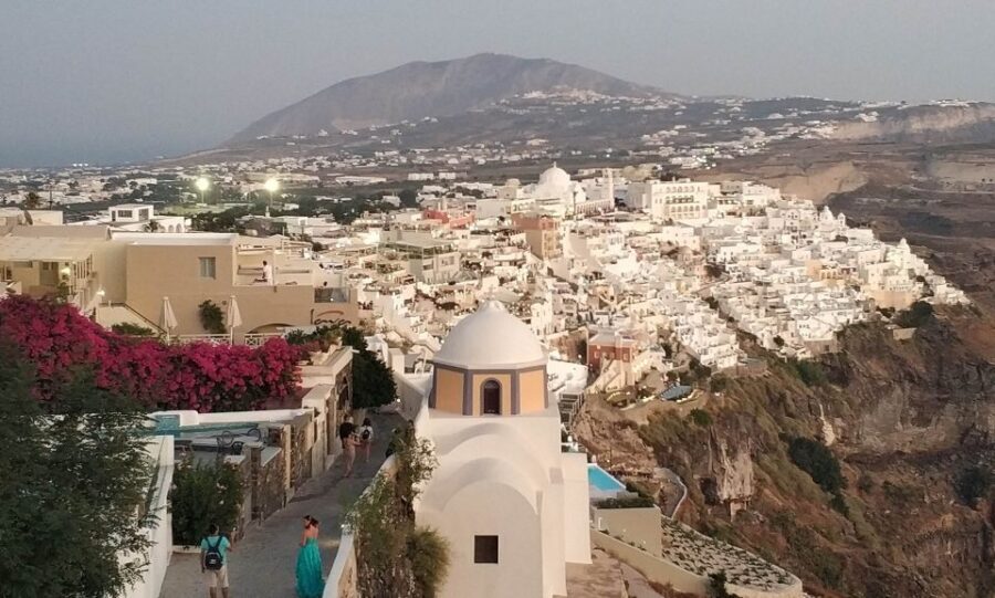 Santorini Panoramic Firostefani & Oia Blue Dome Private Tour - Megalochori’s cave house visit: a quieter, more local contrast