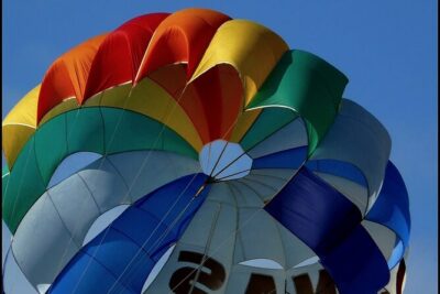 Santorini: Parasailing Flight Experience at Black Beach - What the 10-minute flight feels like