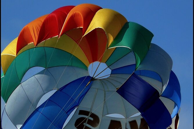 Santorini: Parasailing Flight Experience at Black Beach - What the 10-minute flight feels like