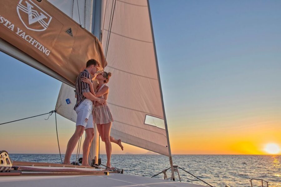 Santorini: Platinum Catamaran Cruise w/ BBQ Meal & Open Bar - Quick takeaways before you book