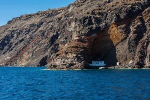 Santorini Port: Cruise to Volcano, Hot Springs & Thirassia - Nea Kameni: option to hike to the active crater