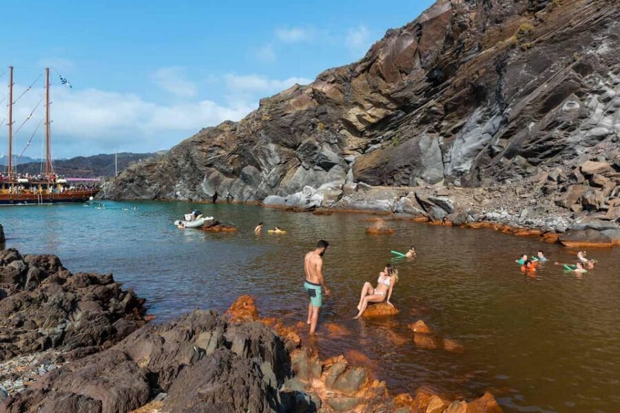 Santorini Port: Cruise to Volcano, Hot Springs & Thirassia - Thirassia: village wander time on a quieter island