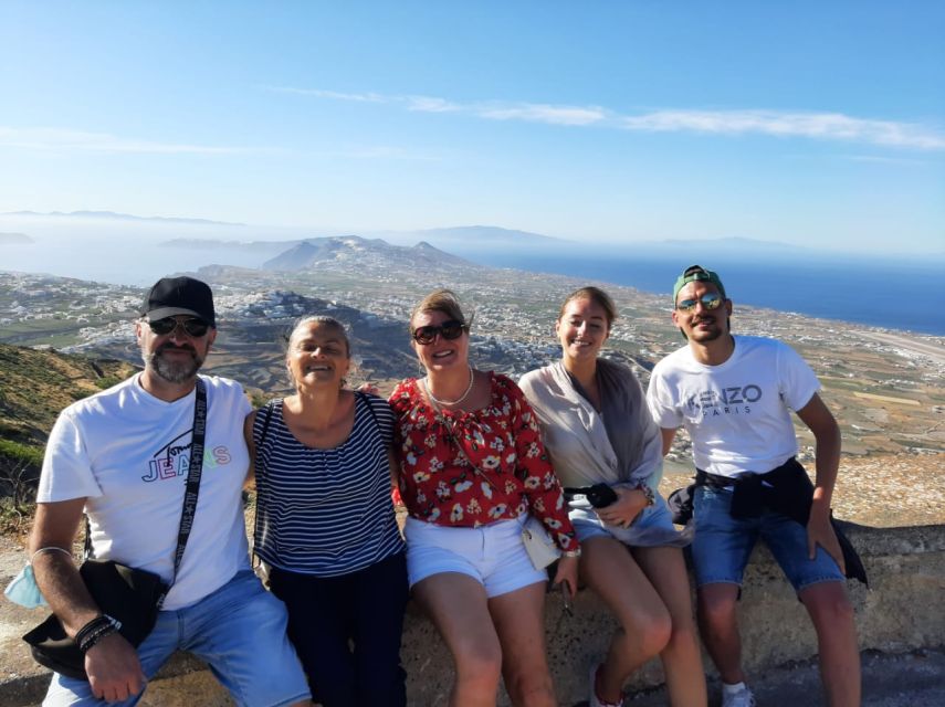 Santorini: Private 4-Hour Cultural Villages Sightseeing Tour - Pyrgos, a hilltop village built for protection